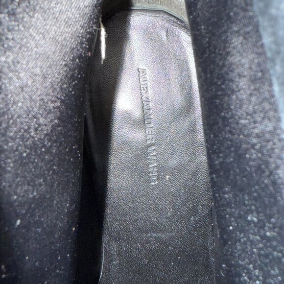 Alexander Wang _ Kori Suede _ Black Ankle Booties - Picture 4 of 15